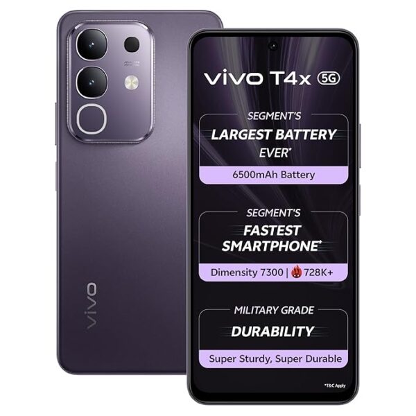 Vivo T4x 5G ( 6/128 ) Pronto Purple