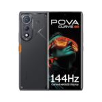 Tecno POVA Curve 5G 144Hz Curve AMOLED Slimmest 7.45MM, 64MP IMX682 Rear Camera with 5500mAh Battery, Segment's 1st Best AI with Indian Languages and Call Assistant, Geek Black, 8GB+128GB