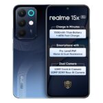 realme 15X 5G Smartphone 6+128GB Marine Blue, 6.8-inch Screen, 144Hz Display,7000mAh Battery, 60W Fast Charging, 50+50MP AI Camera,Dimensity 6300 6nm Octa-core chipset Processor, IP69